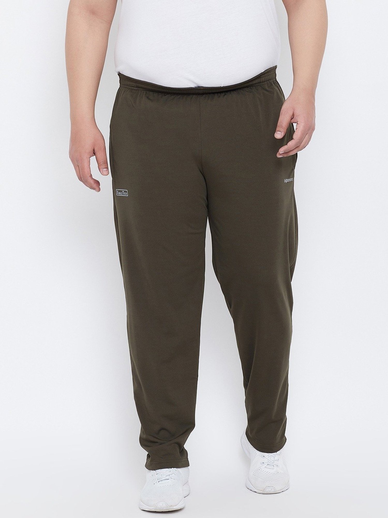 Bigbanana Olive Regular Fit Trackpants