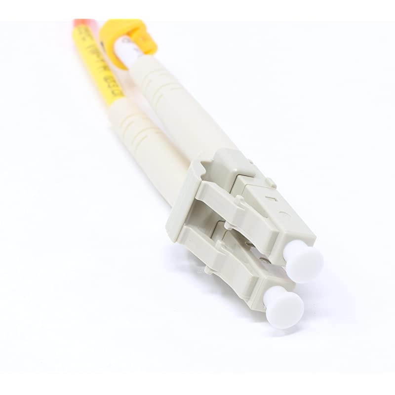 Meter Multimode Duplex Fiber Optic Cable 5025 LC to LC Orange