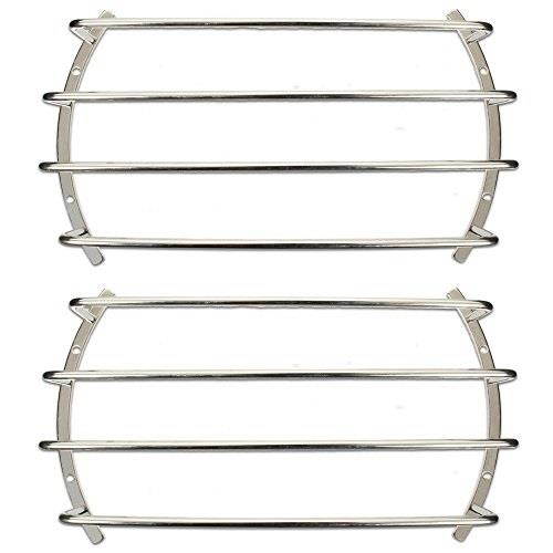 2 Goldwood Sound BAR-12 Chrome Steel Bar Tube Grills for 12" Speaker Woofers