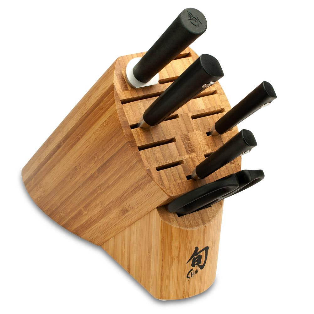 Shun Sora Knife  Block Set, 6 pieces