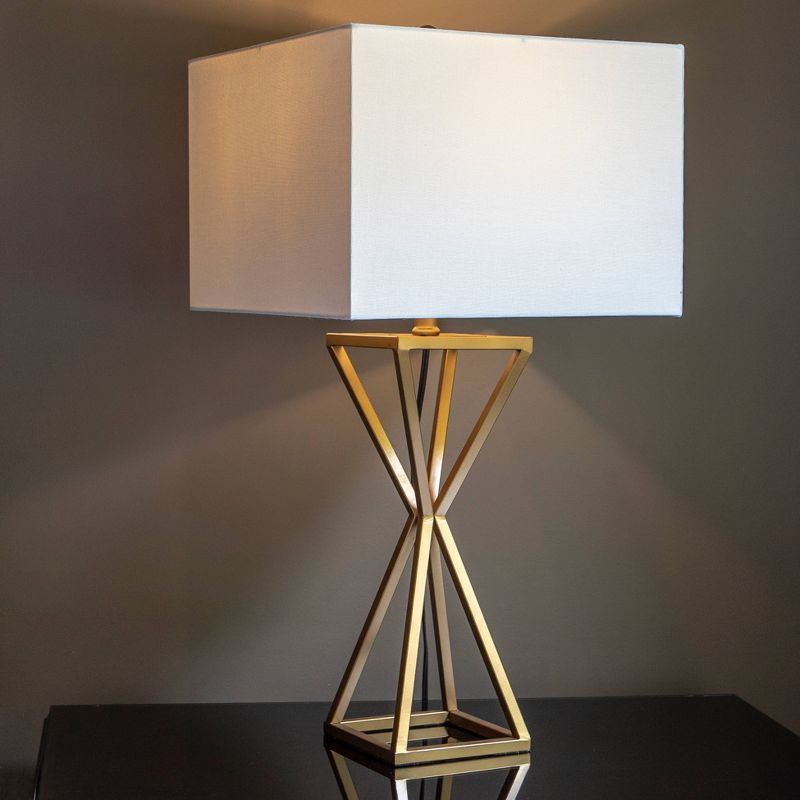 30" Margaret Table Lamp Painted Gold - Decor Therapy