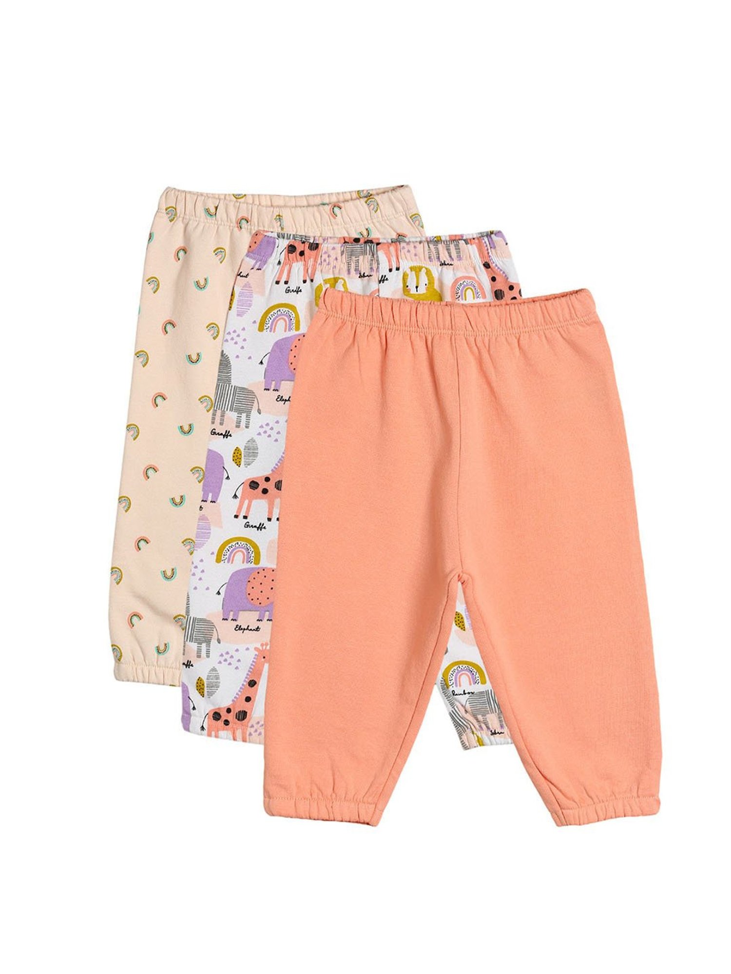 Nino Bambino Kids Multicolor Printed Leggings