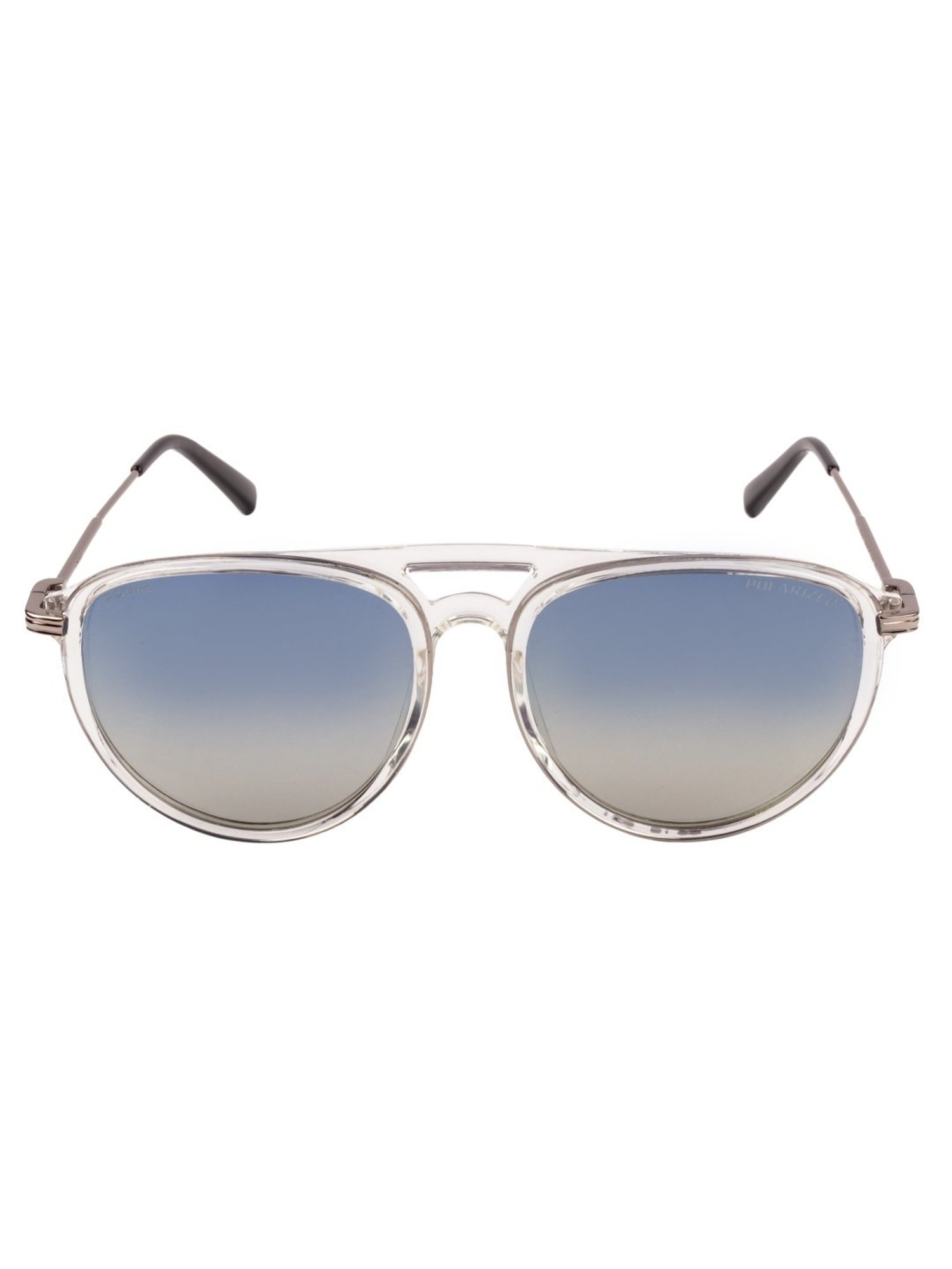 Equal Blue Aviator Unisex Sunglasses