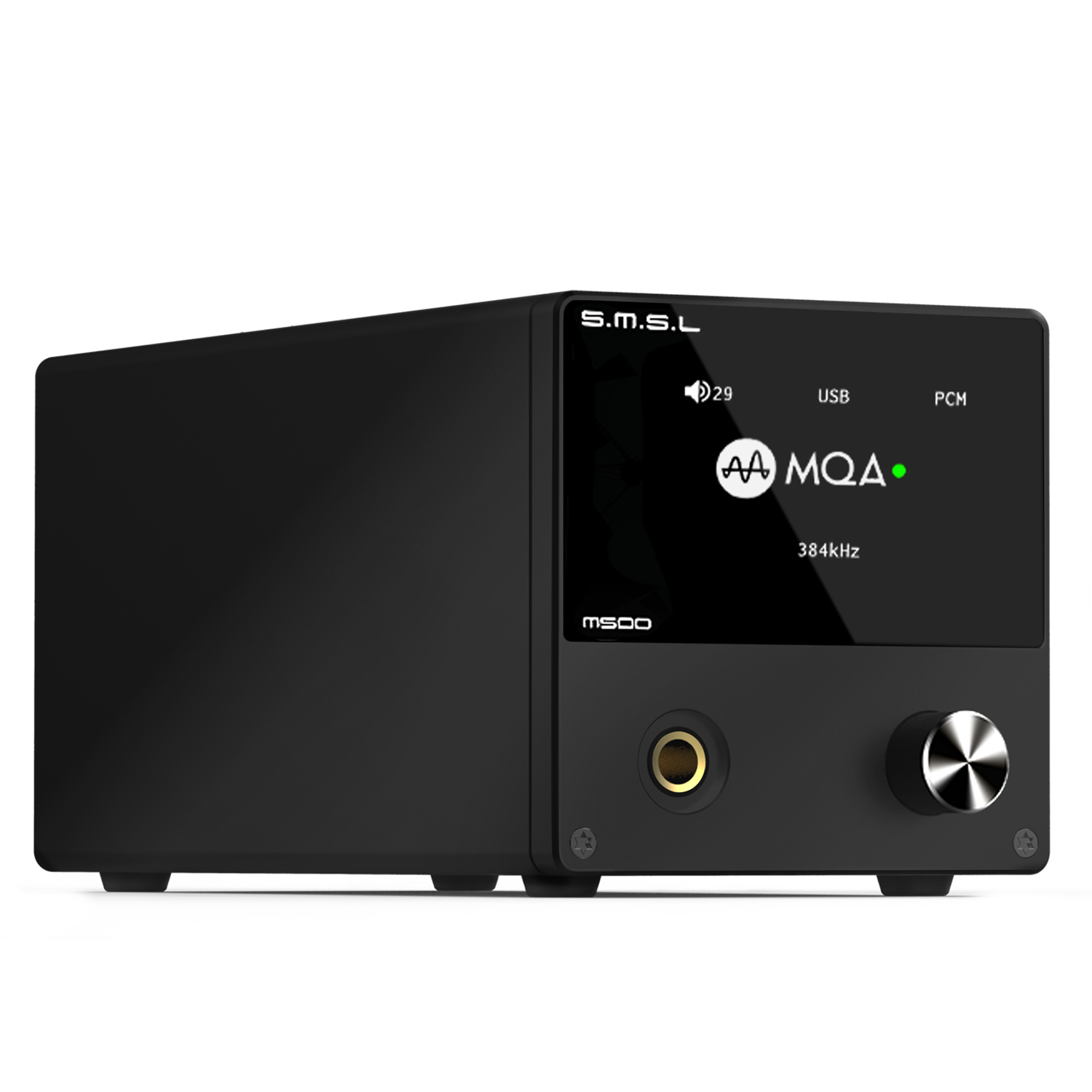 SMSL M500 MQA Decoder Headphone AMP ES9038PRO ES9311 XMOS XU-21632bit 768kHz DSD512 Hi-Res Audio DAC Headphone Amplifier