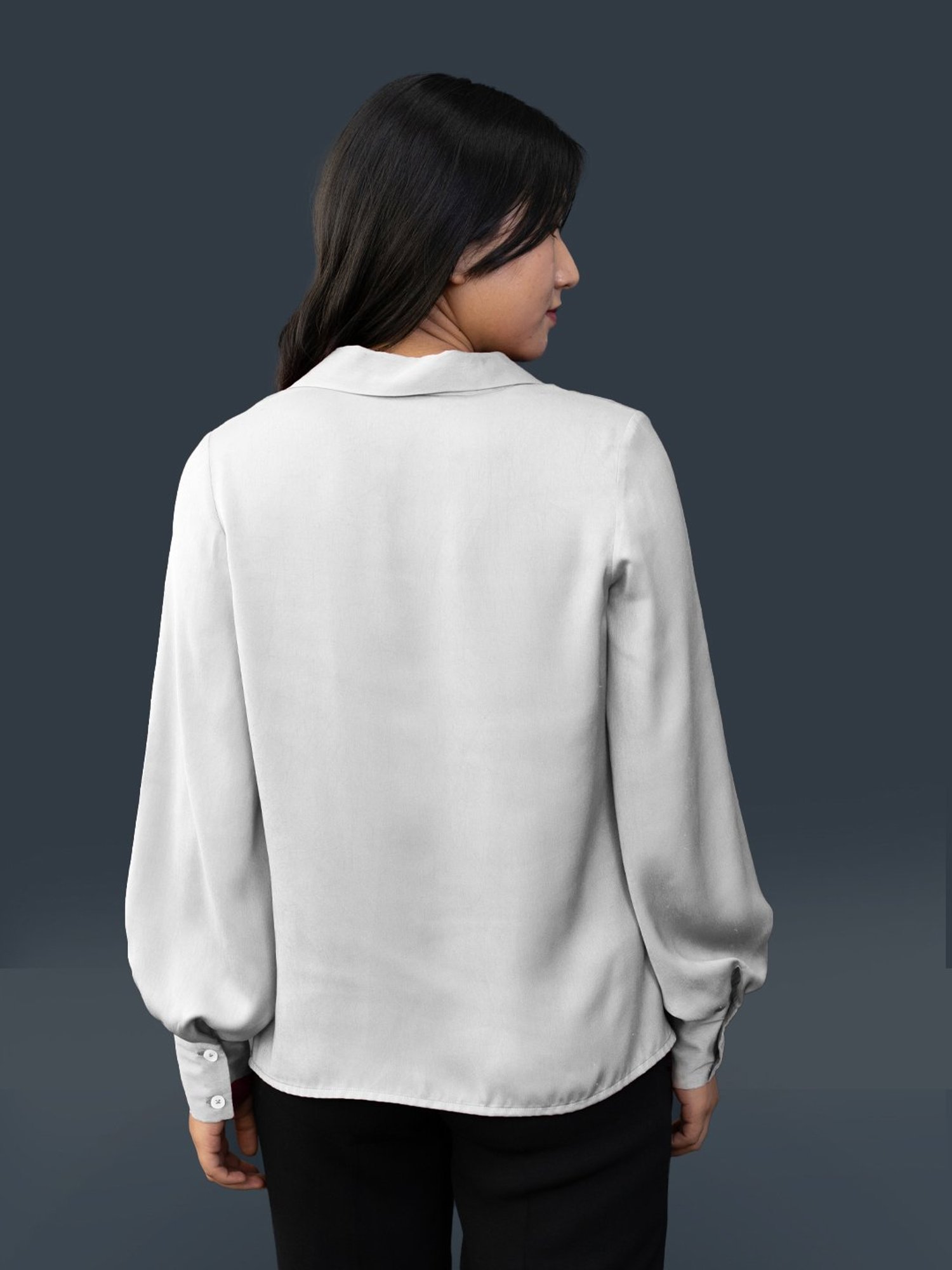 Zink London White Regular Fit Shirt