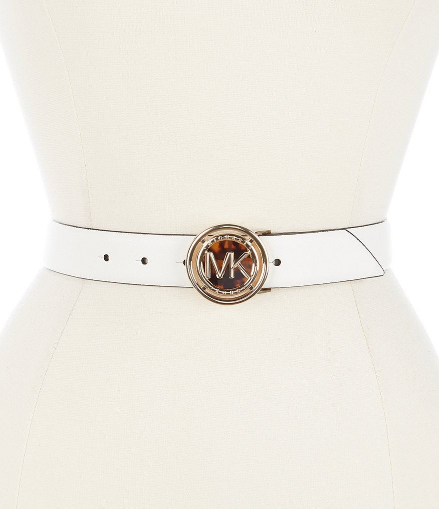 Women's Leopard Print Faux Hair Belt - Universal Thread™ Brown 2X