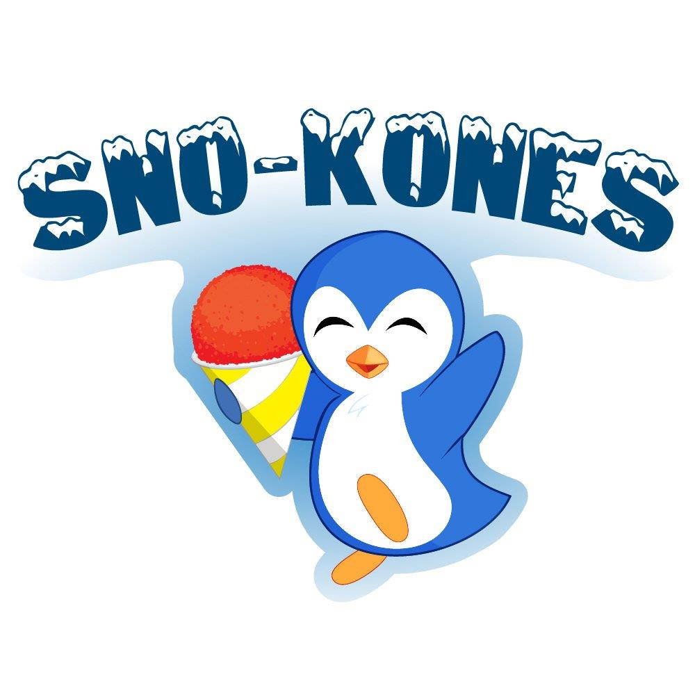 SNO-KONES 16" Concession Decal Sign cart Trailer Stand Sticker Equipment