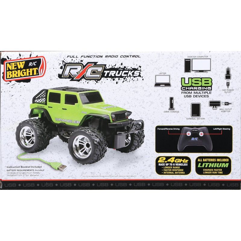 New Bright Remote Control RC FF Chargers Truck Silverado 1:18 Scale