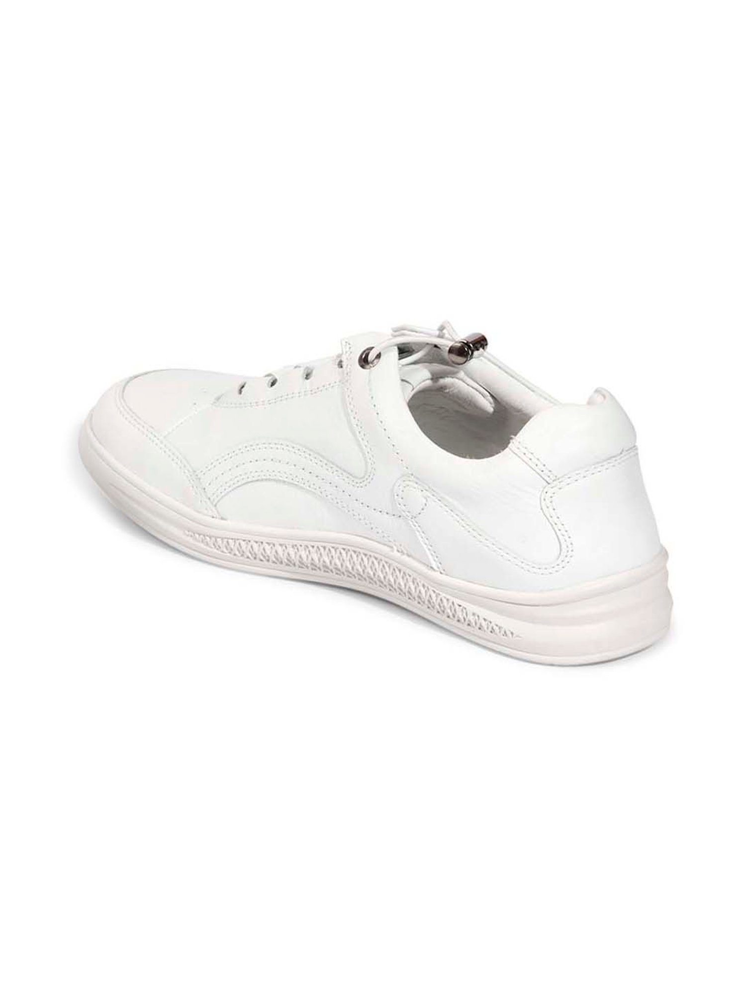ID Men's White Casual Sneakers