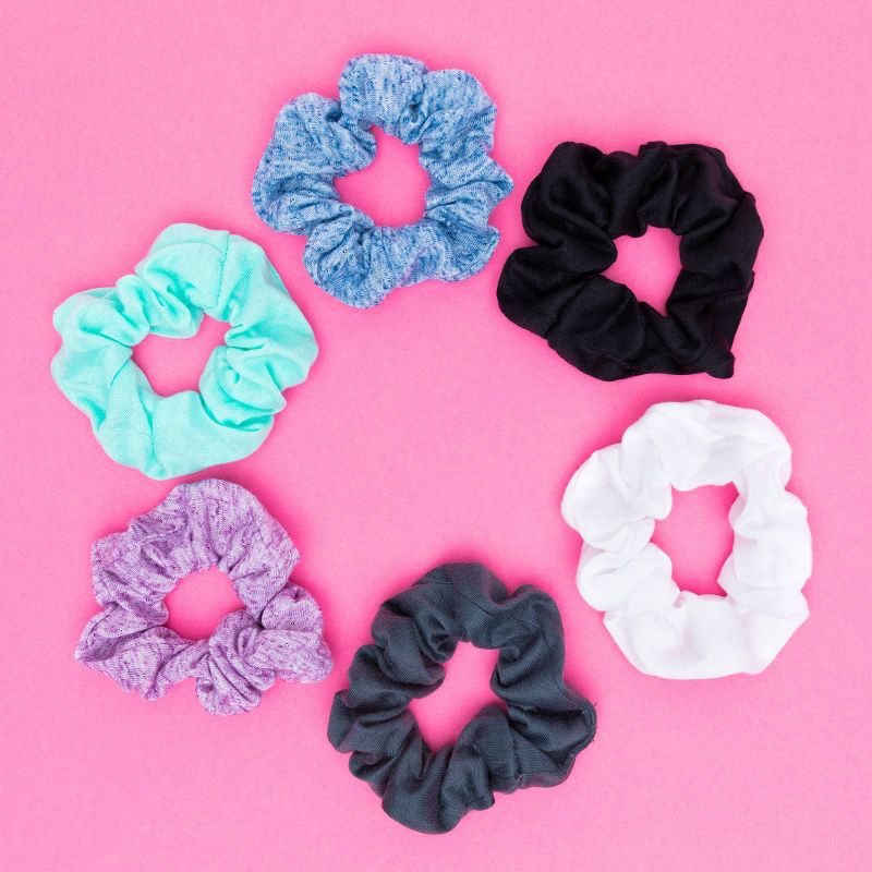 scunci Scrunchies - 6pk - Assorted Colors