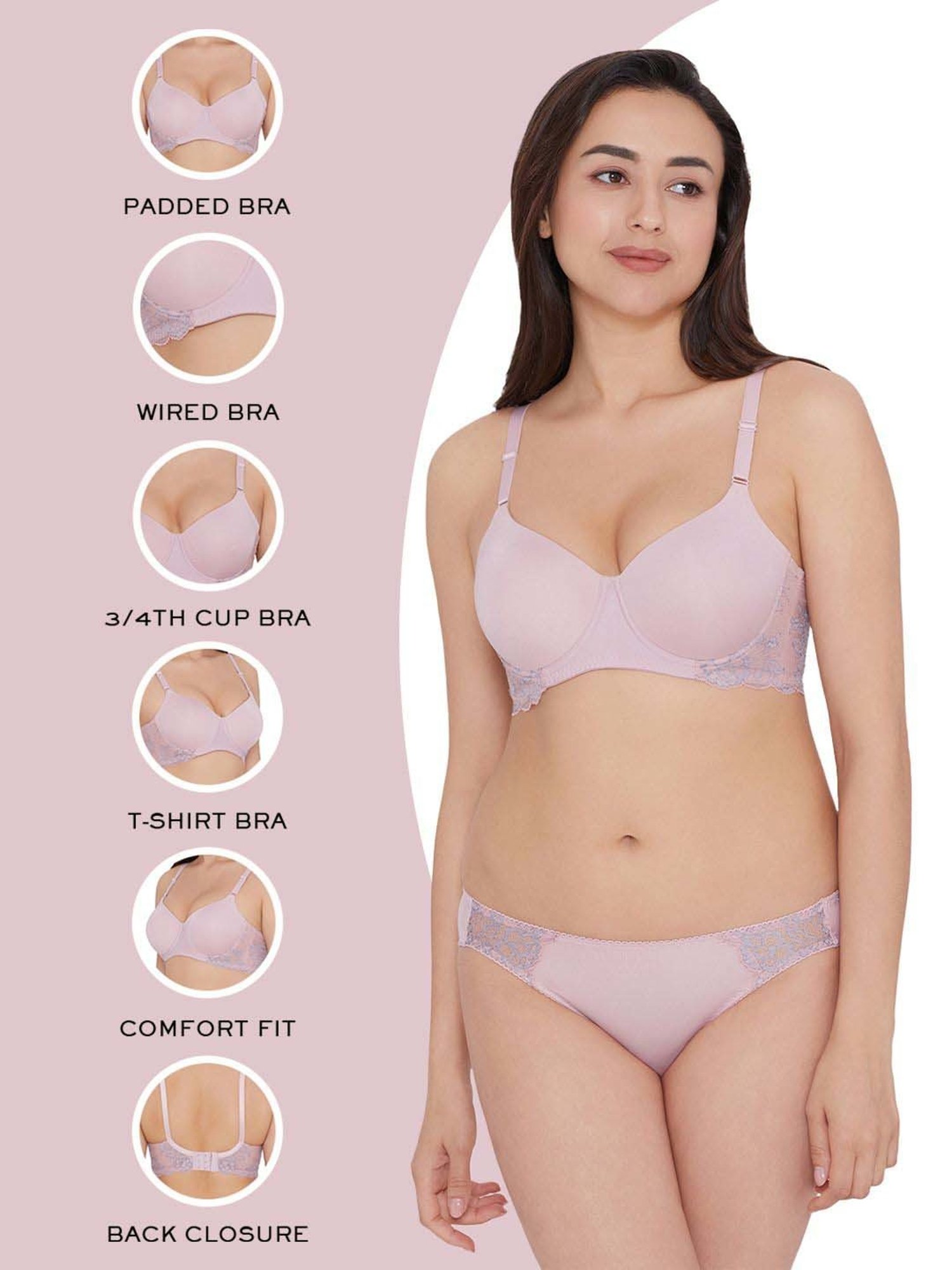 Wacoal Blue Lace Work Everyday Bra