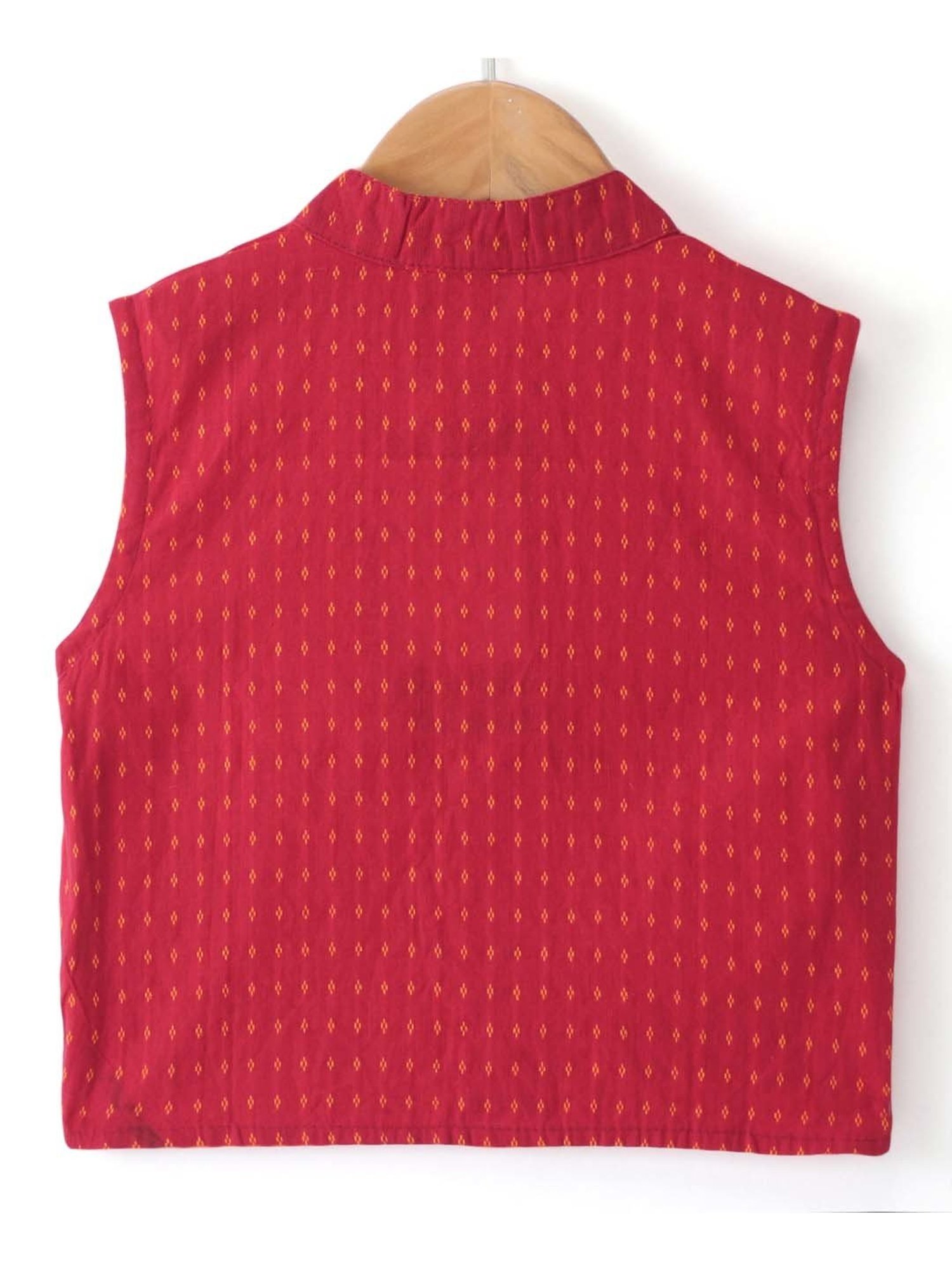 TWISHA Kids Yellow & Red Regular Fit Full Sleeves Kurta Set