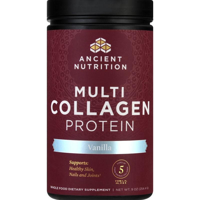Ancient Nutrition MultiCollagen Protein Powder - Vanilla - 9oz
