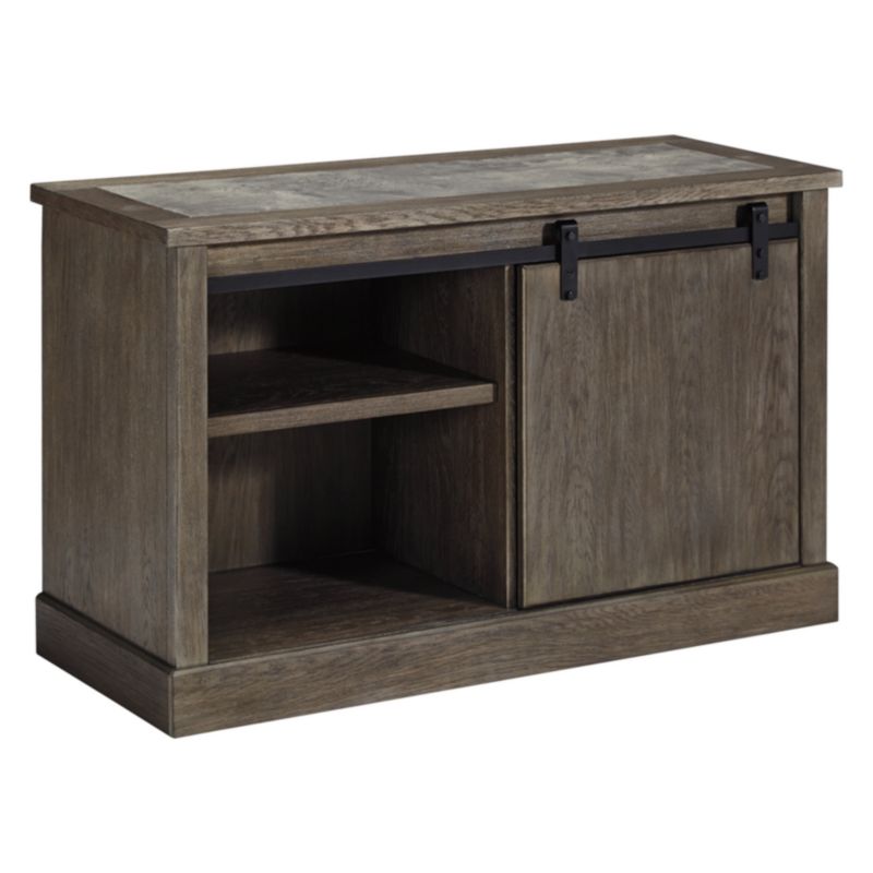 Luxenford Large Credenza Taupe - Signature Design by Ashley