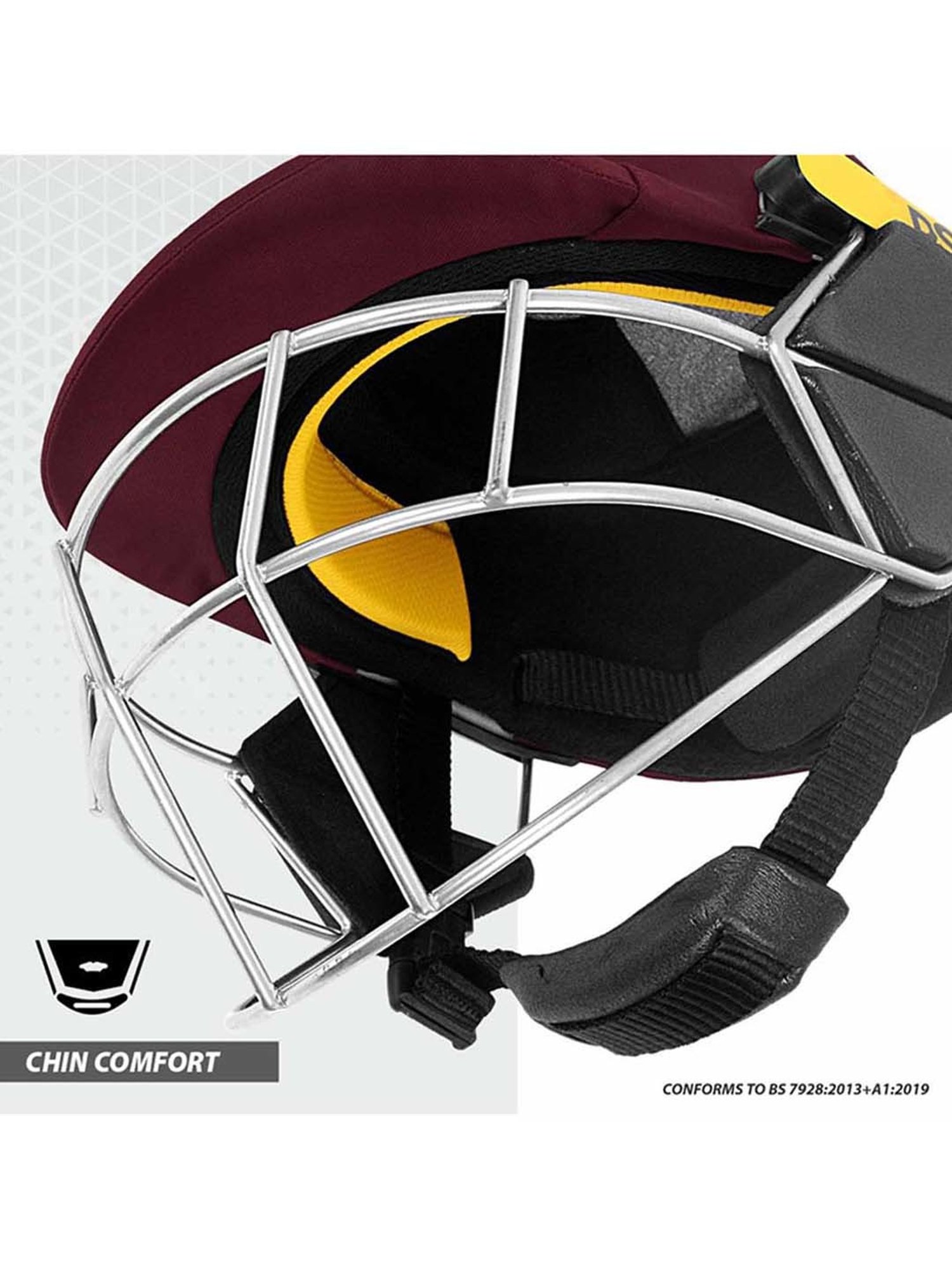 DSC Scud Cricket Helmet For Mens and Boys with Neck Guard Size - XS