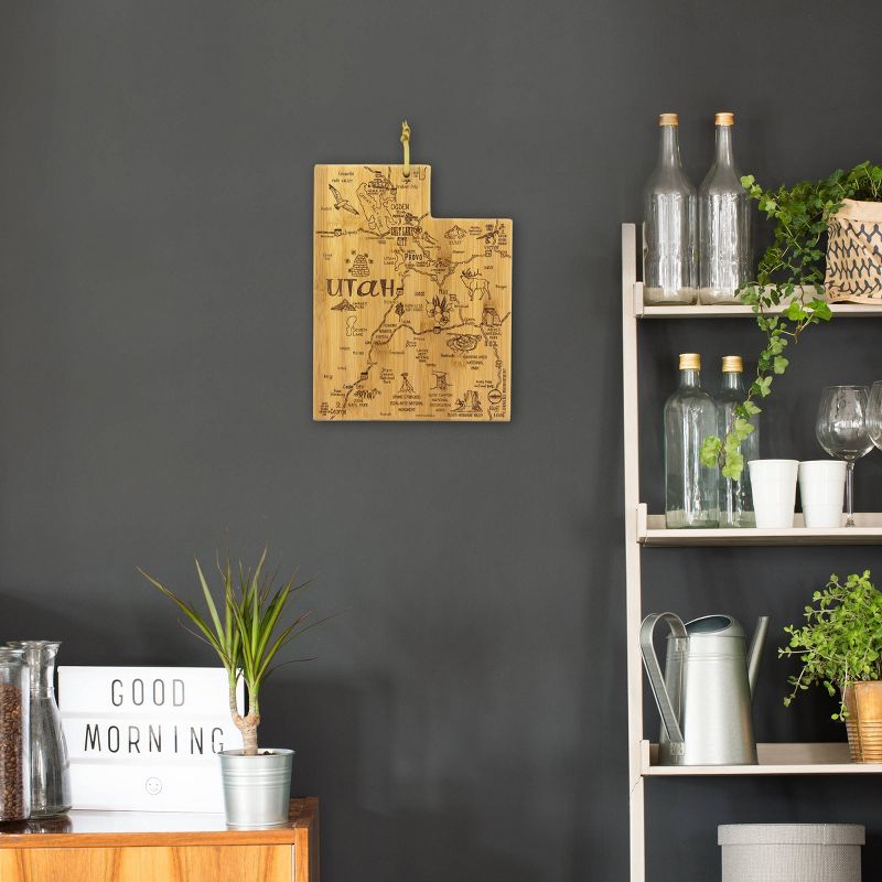 Totally Bamboo Destination Utah Serving and Cutting Board