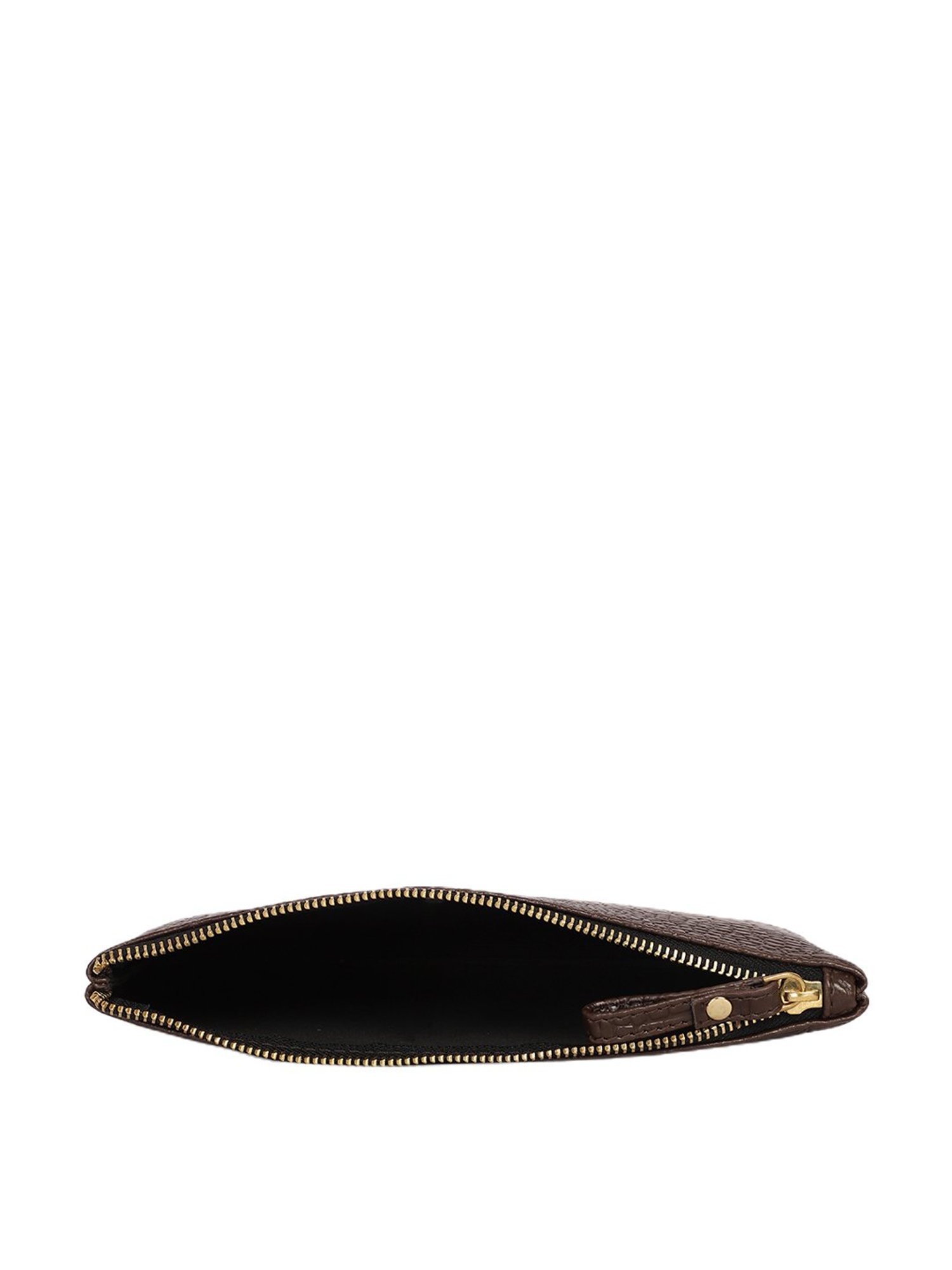 Bagsy Malone Brown Textured Small Pouch