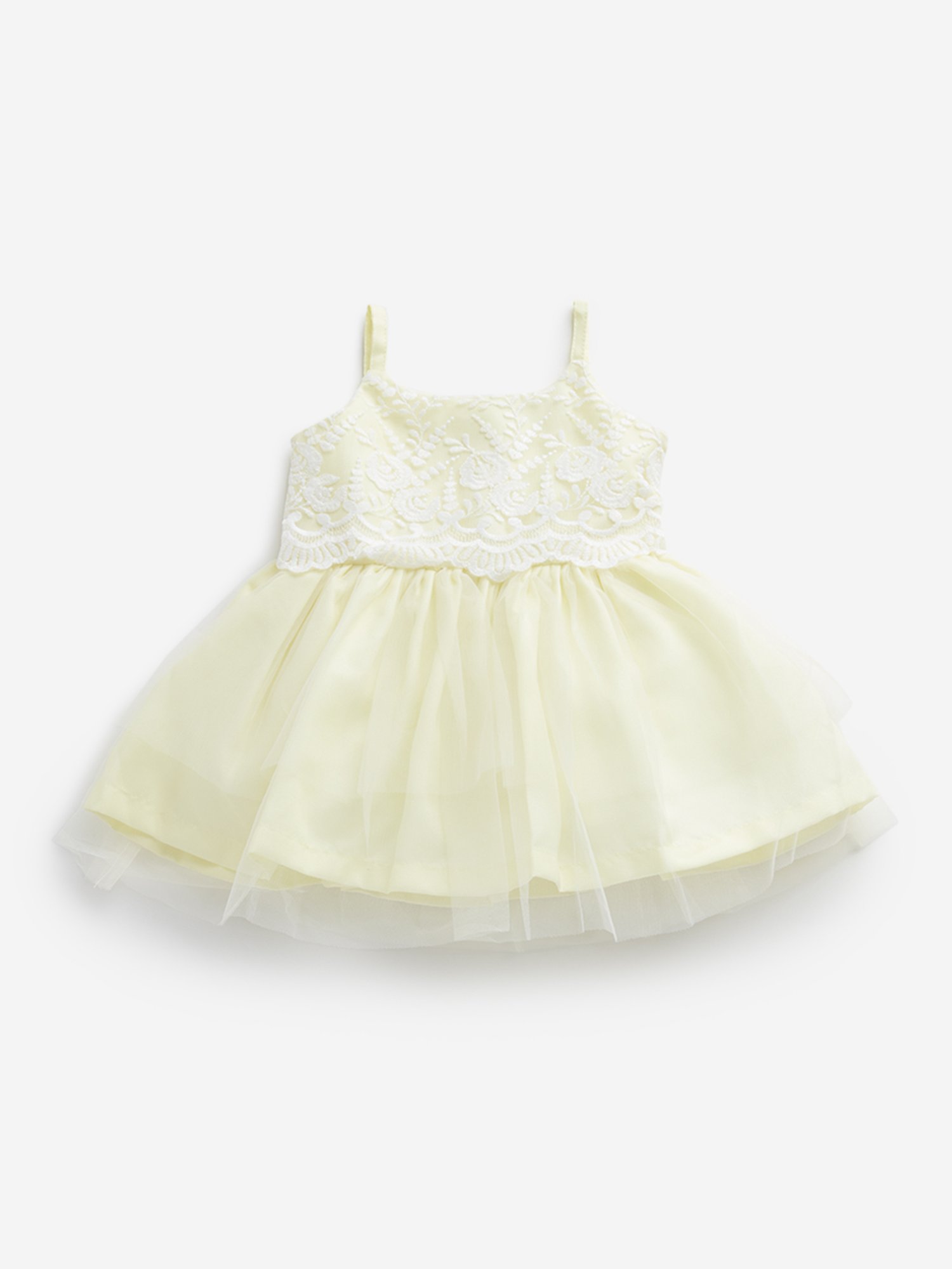 Pink Chick Kids Navy Solid Party Gowns