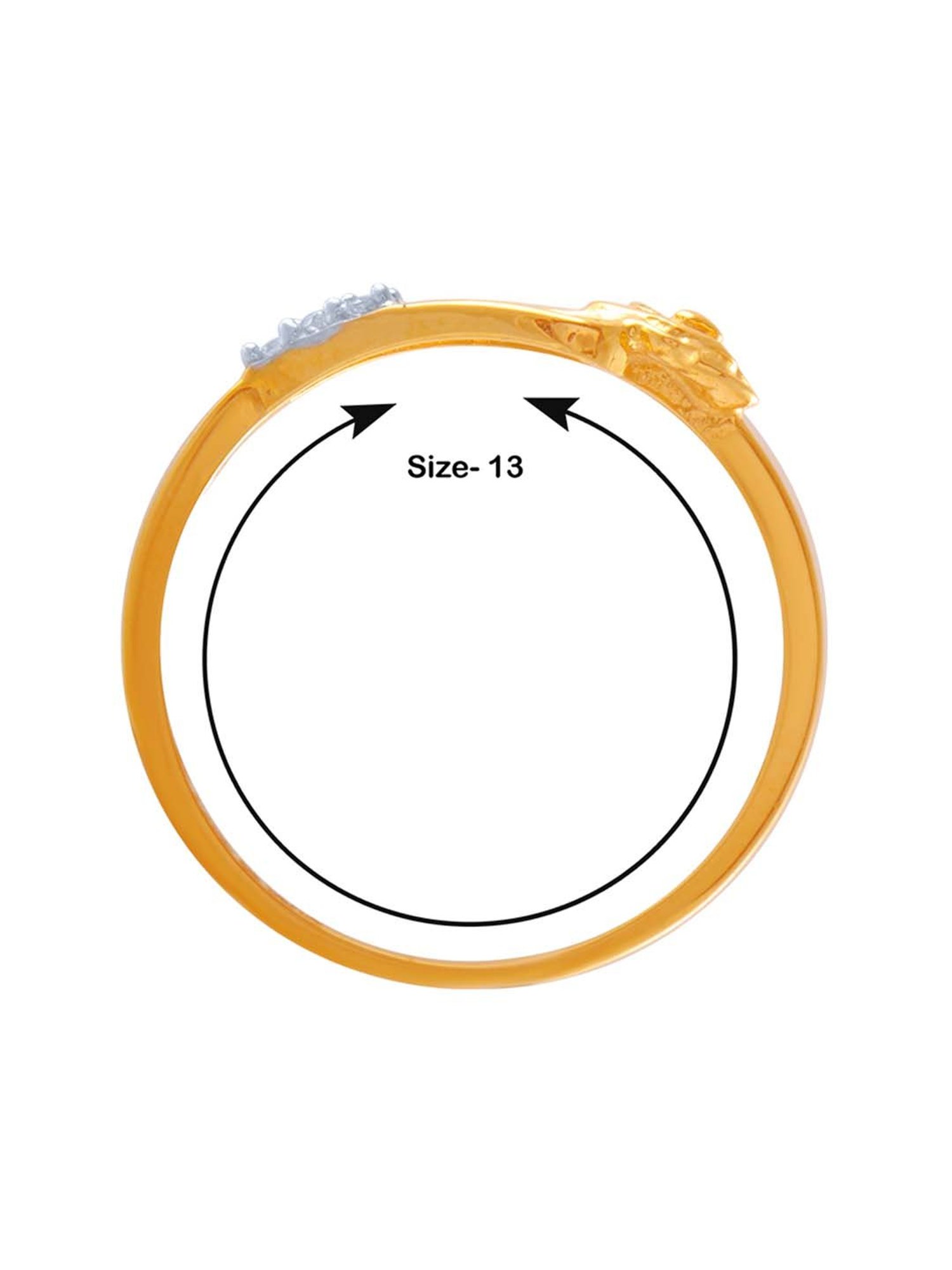 Malabar Gold and Diamonds 18k Gold Ring for Women