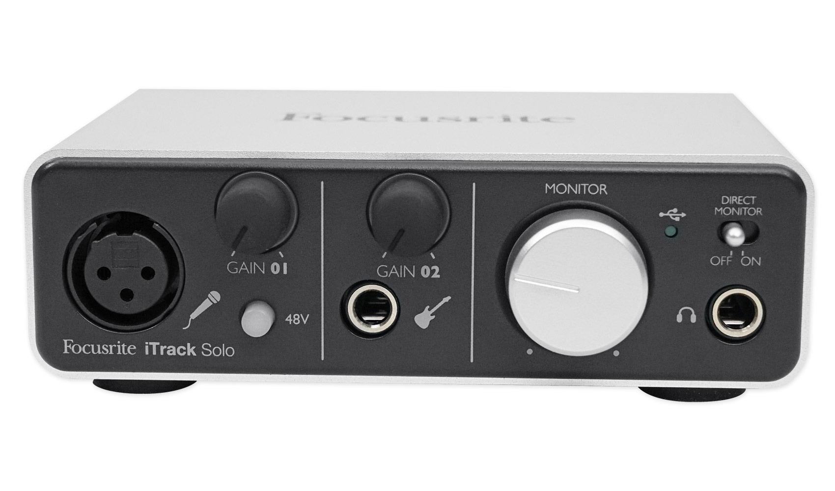 Focusrite iTrack Solo Audio Interface (Lightning Version)