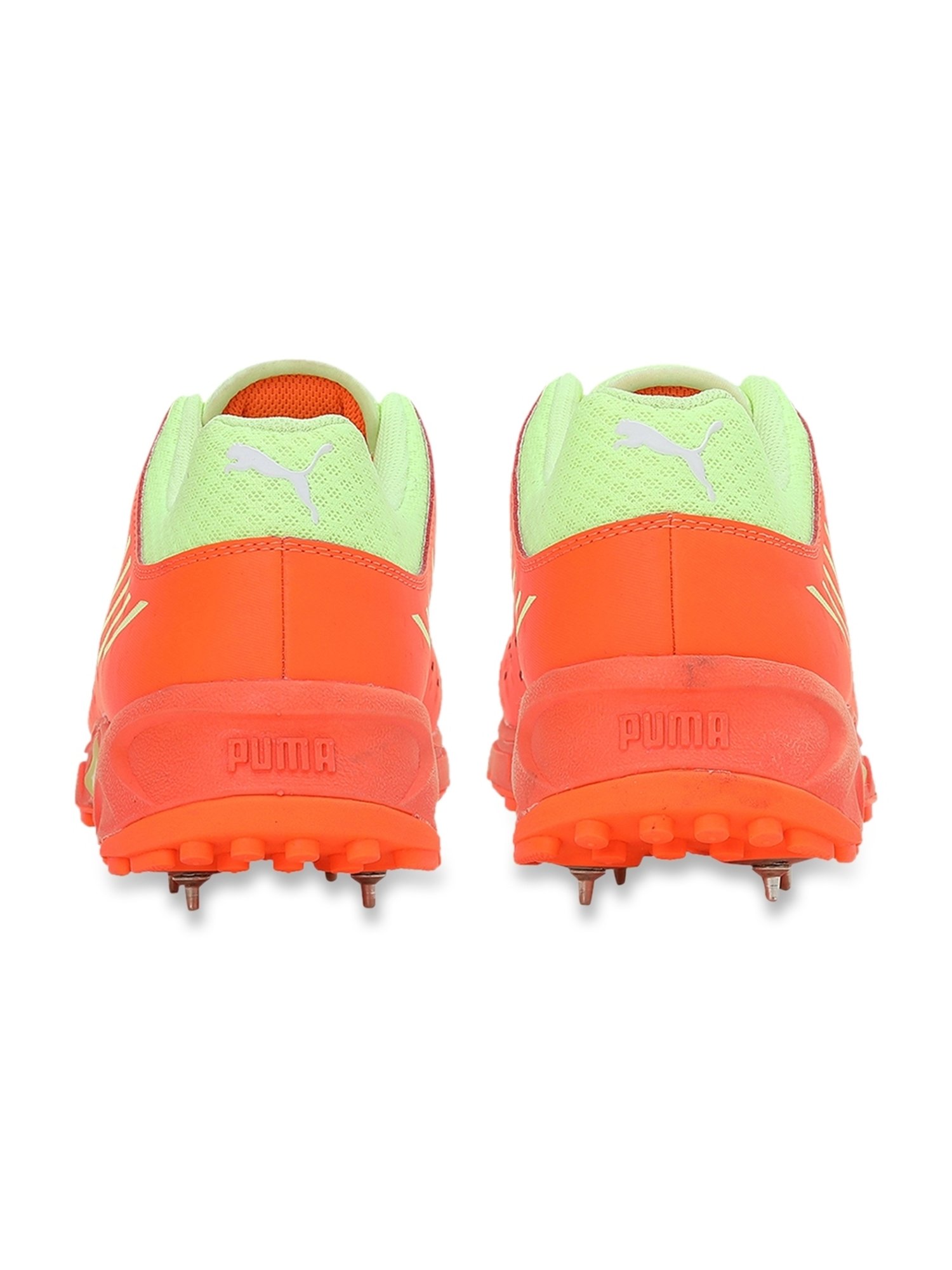 Nivia Men's Track and field-100 Orange Cricket Shoes