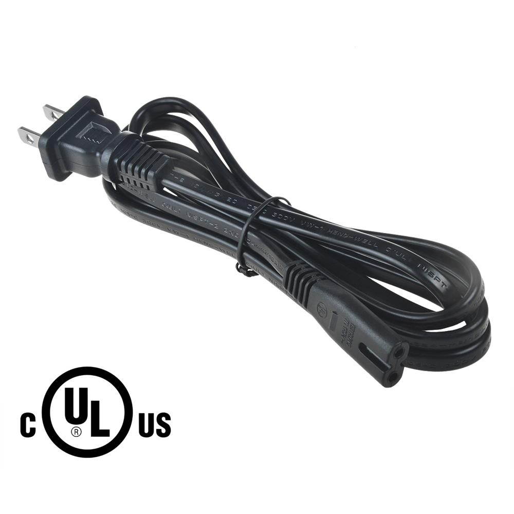 ABLEGRID 6ft/1.8m UL Listed AC Power Cord Cable Plug For Samsung UN46F6350AF UN40F6350AF UN50F6350AF UN40F6350A LED LCD HDTV Smart TV Television