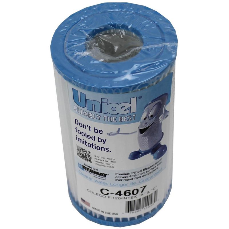 Unicel C-4607 Coleco Krystal Klear Intex A or C Replacement Filter Cartridge
