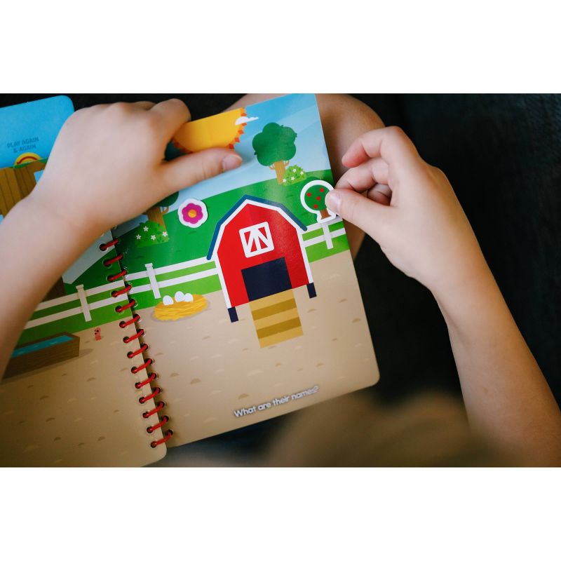 Chuckle & Roar Reusable Sticker Book - Farm Collection