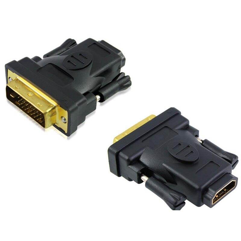 DVI 24+1 Male to HDMI Female  Adapter