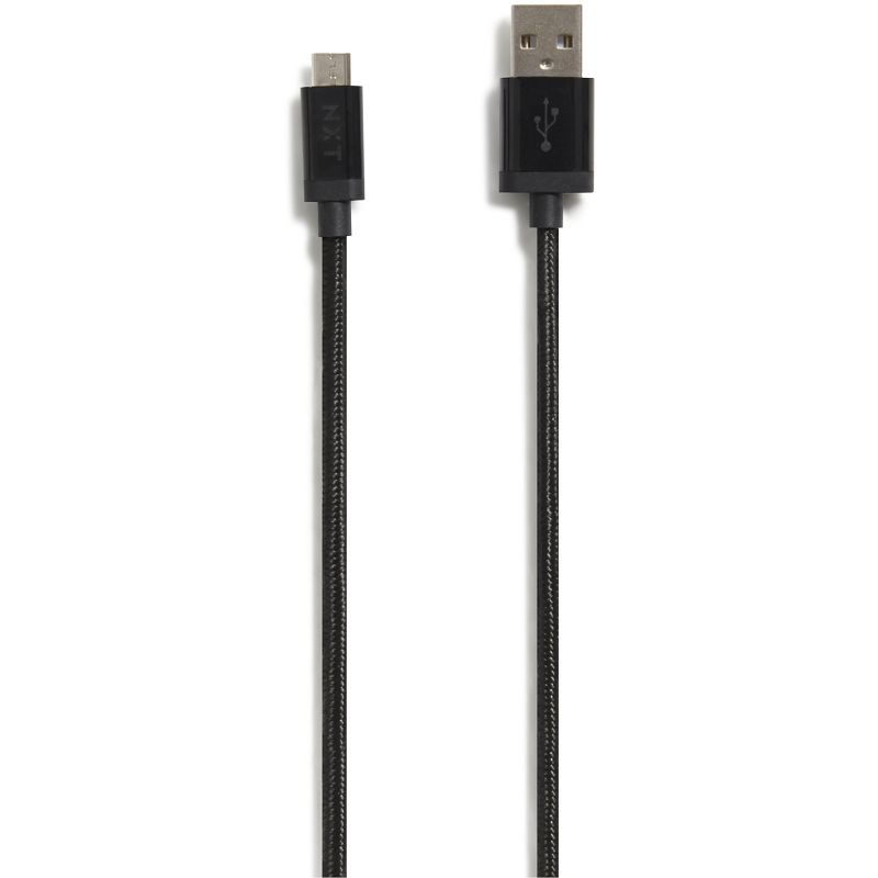 NXT Technologies Technologies 6 Ft. USB-A to Micro-USB Cable Blk NX54695