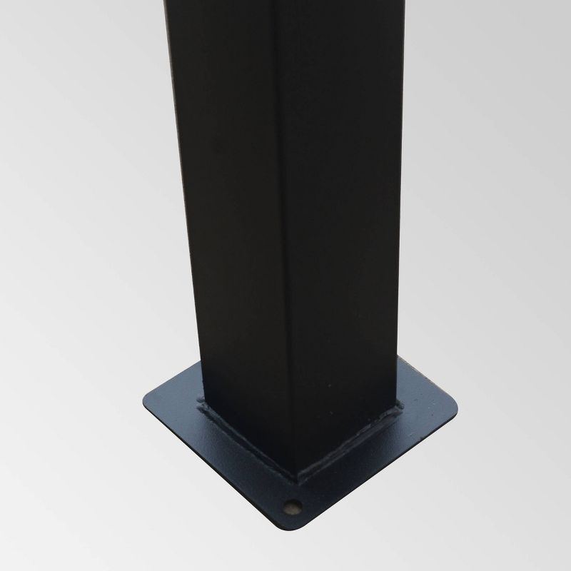 Westray 10' x 10' Steel Gazebo - Beige - Christopher Knight Home