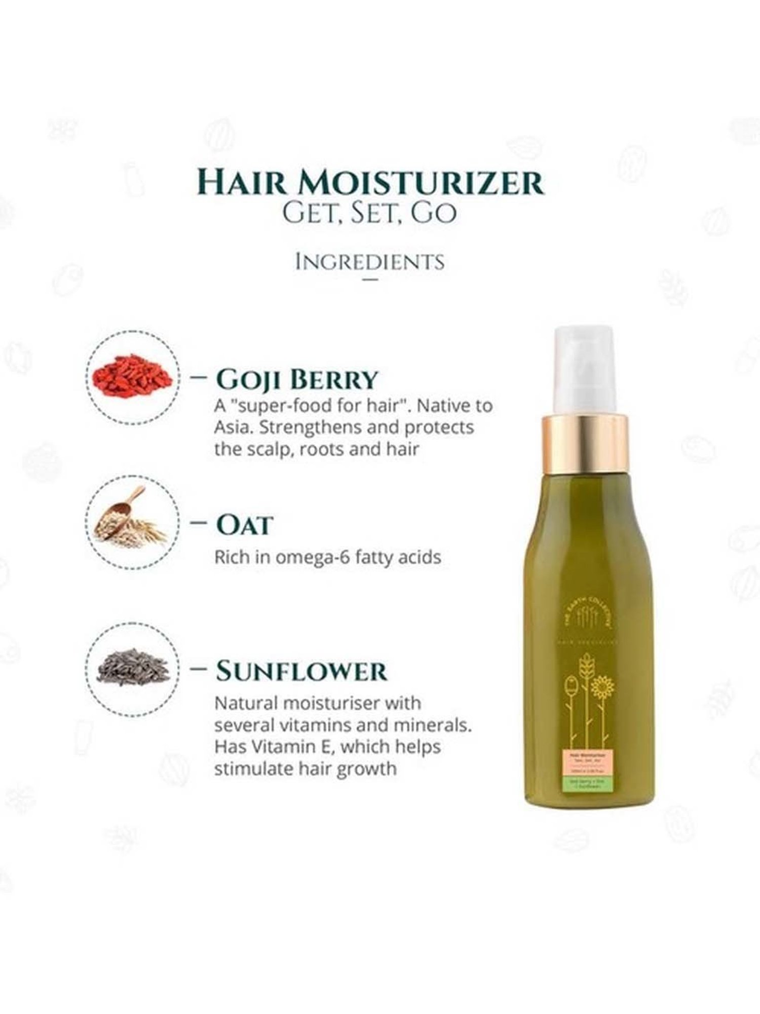 The Earth Collective Hair Moisturiser - 100 ml