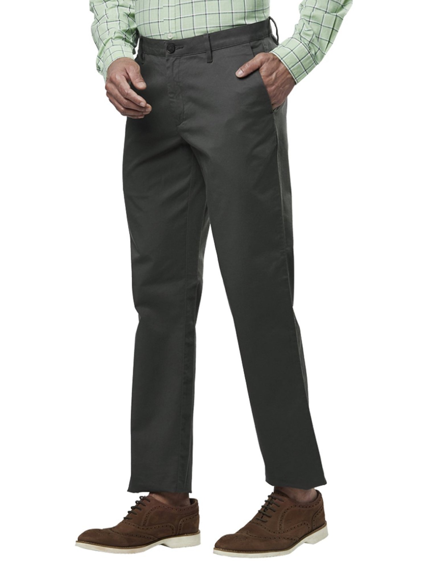 Raymond Grey  Slim Fit Trousers