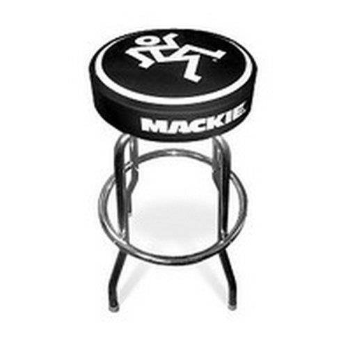 mackie studio stool 30inch height | includes mackie's logo