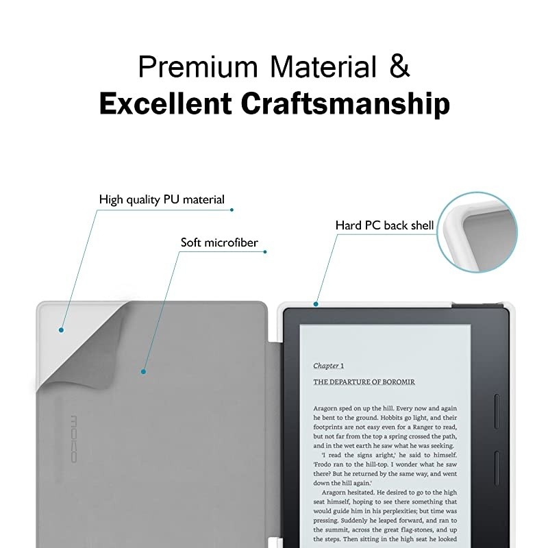 Case Fits AllNew Kindle Oasis 9th and 10th Generation ONLY 2017 and 2019 Release Premium Ultra Lightweight Shell Cover with Auto WakeSleep Coreopsis