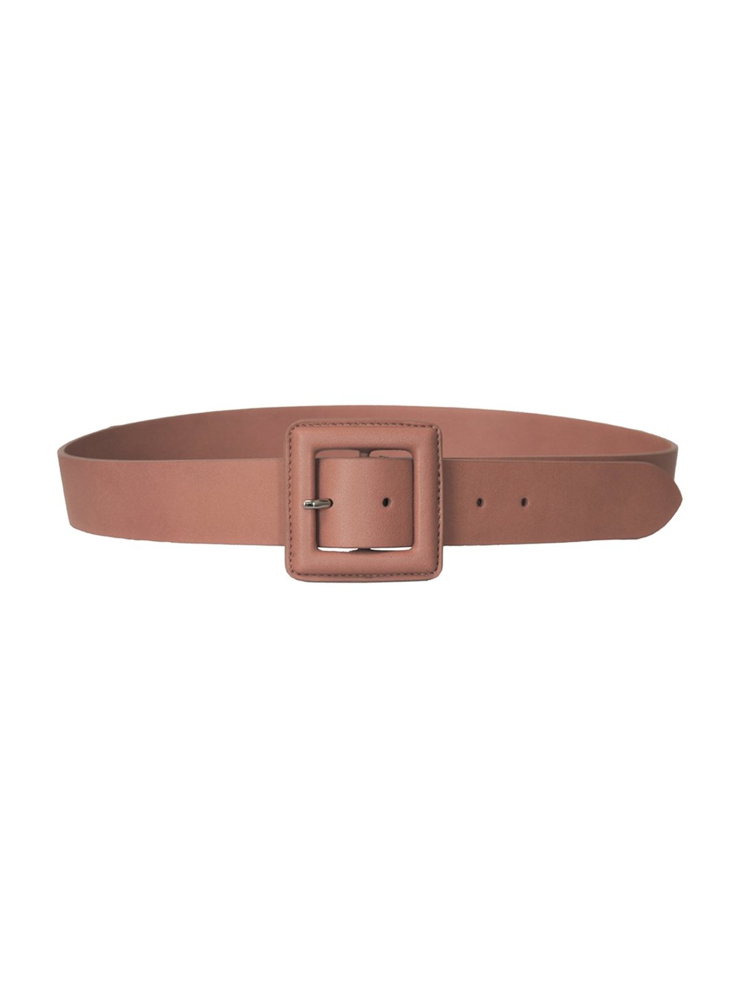 BELWABA Blush Pink Casual Belt for Women