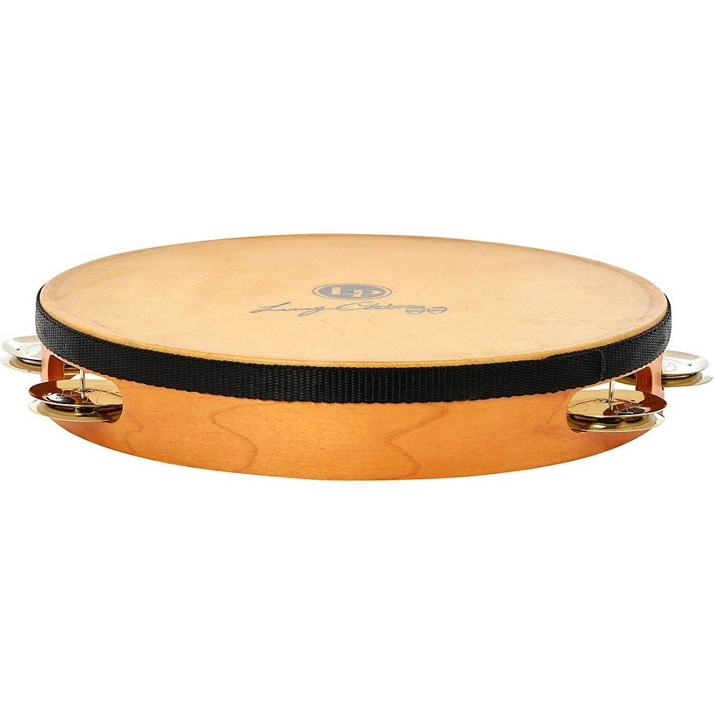 LP Lenny Castro Signature Headed Tambourine with Bag 10 in.