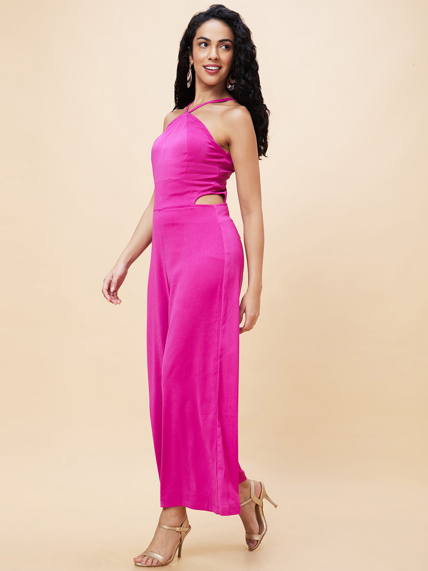 Globus Purple Maxi Jumpsuit