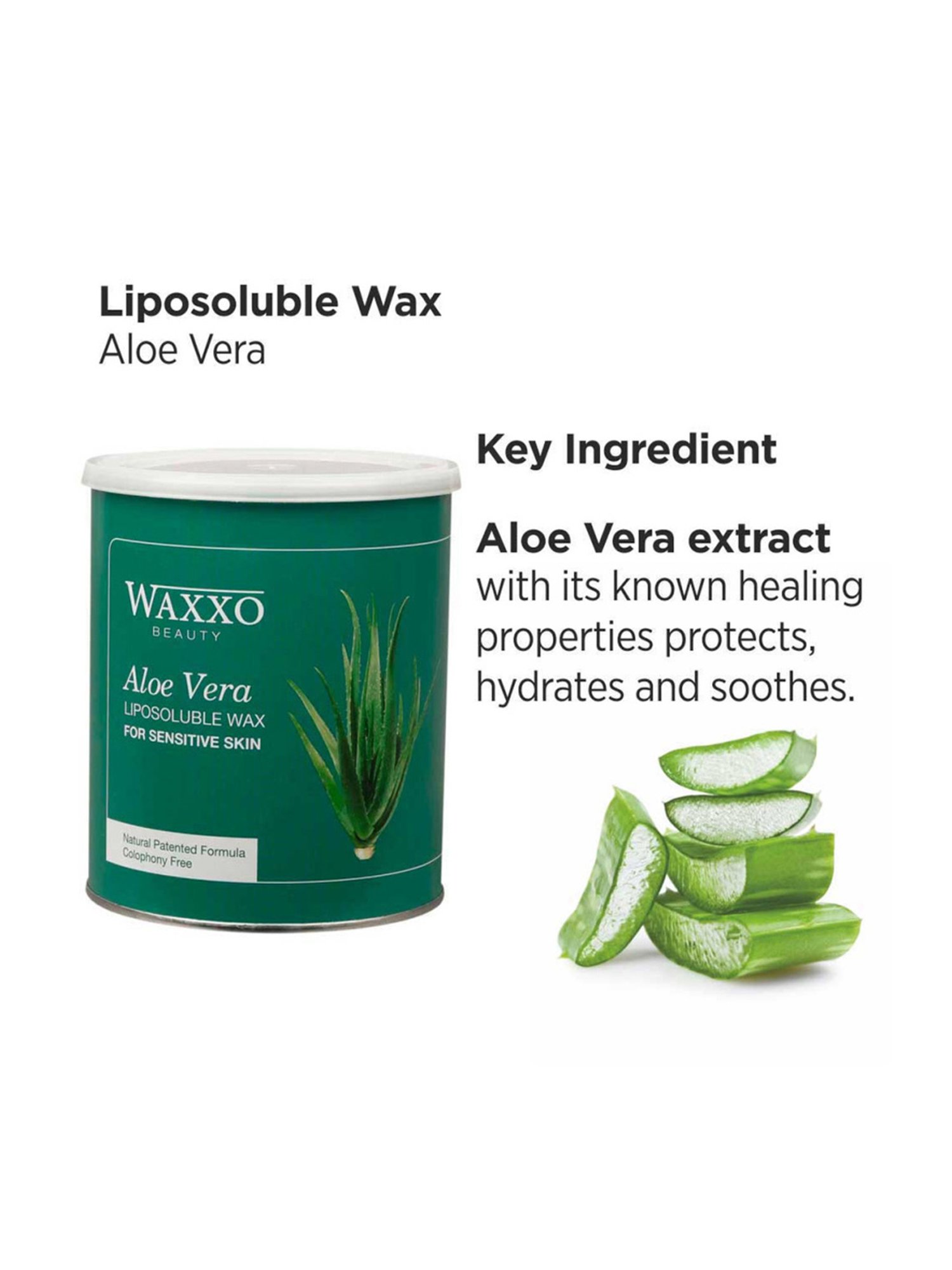 Waxxo Beauty Aloe Vera Wax - 800 ml