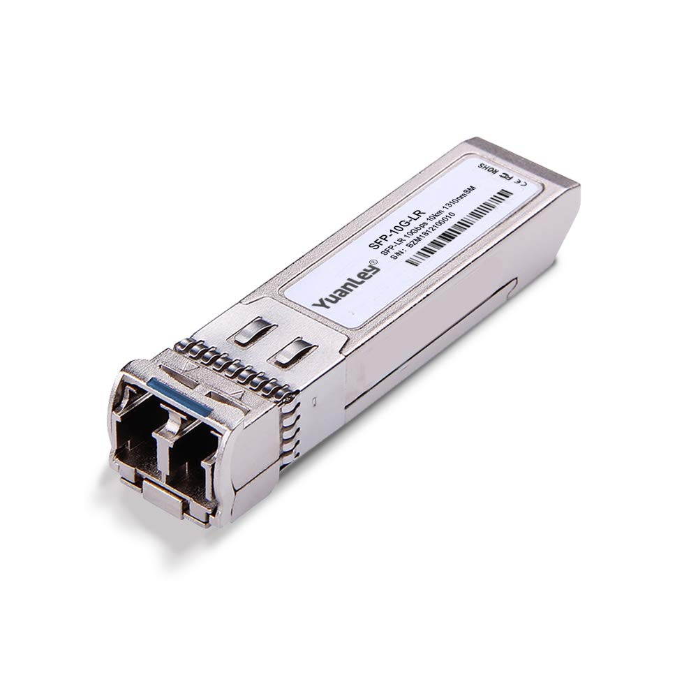 SFP Module, YuanLey 10G LR Single Mode LC Interface, 10km 1310nm, Compatible for Cisco, Netgear, Ubiquiti, TP-Link, D-Link, Linksys, Mikrotik and Other Open Switches