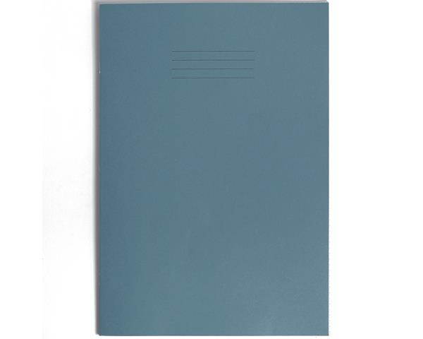 Rhino Exercise Book, A4, 64 page, 5mm squares, Light Blue Cover (Pack of 10)