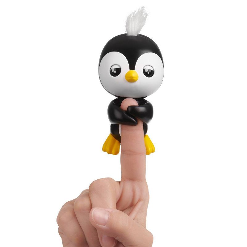 Fingerlings Baby Penguin - Tux (Black and White) - Interactive Toy - By WowWee