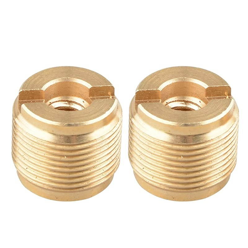 Female 1/4"-20 to 5/8"-27 Male 2 Piece Mic Adapter