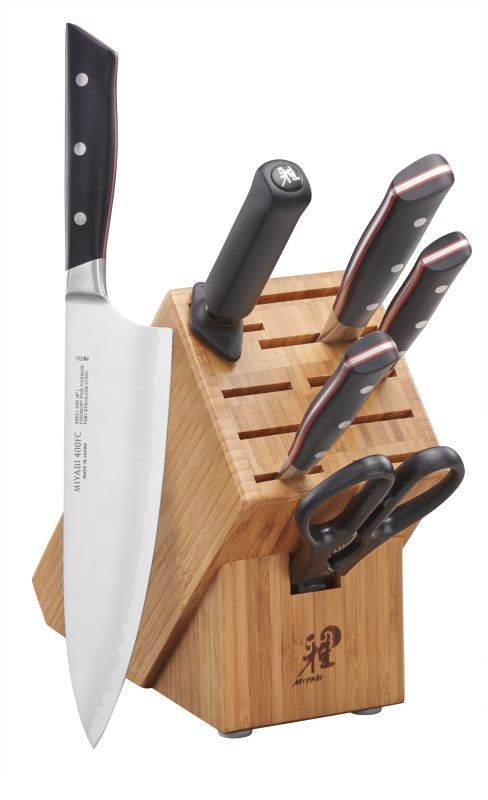 Miyabi Evolution 7-pc Knife Block Set