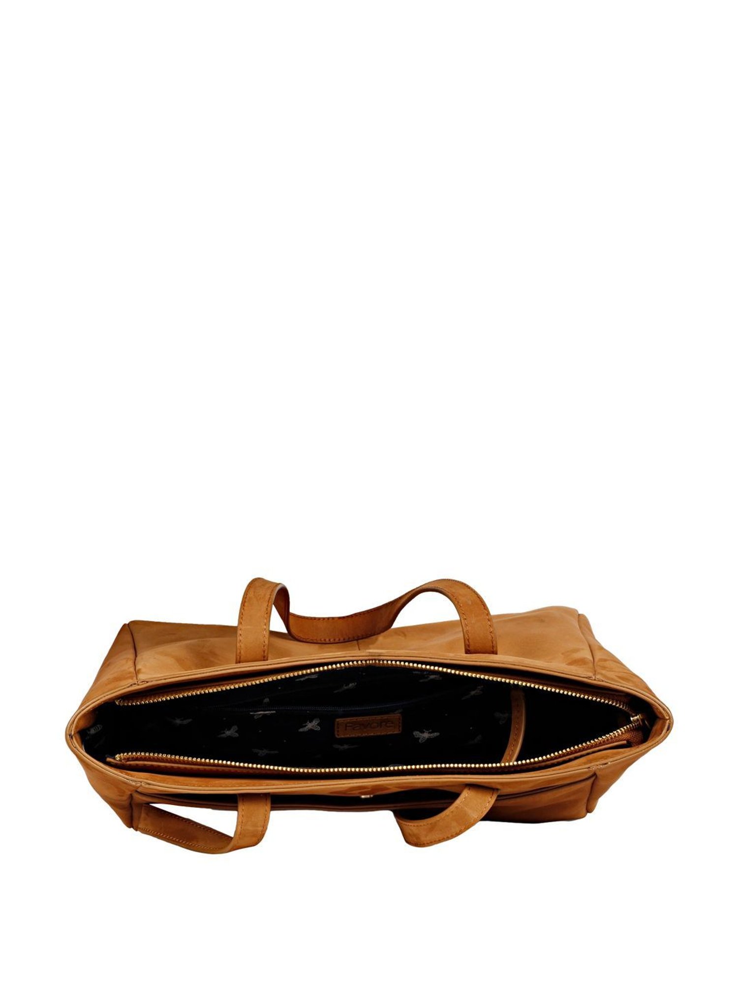 Favore Tan Solid Medium Shoulder