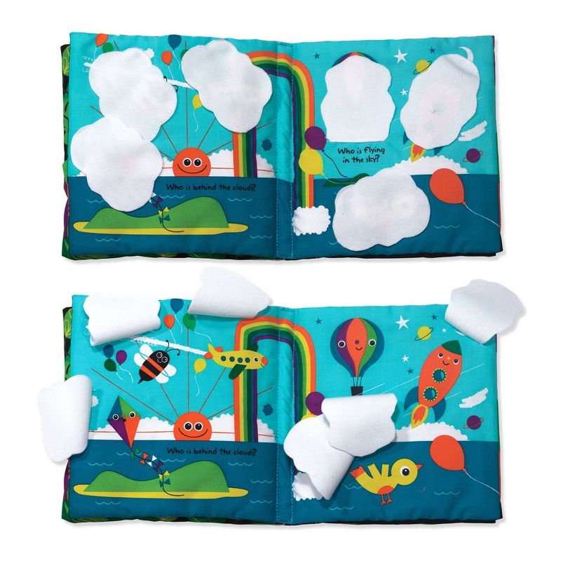 Melissa & Doug Soft Activity Baby Book - The Wonderful World of Peekaboo!