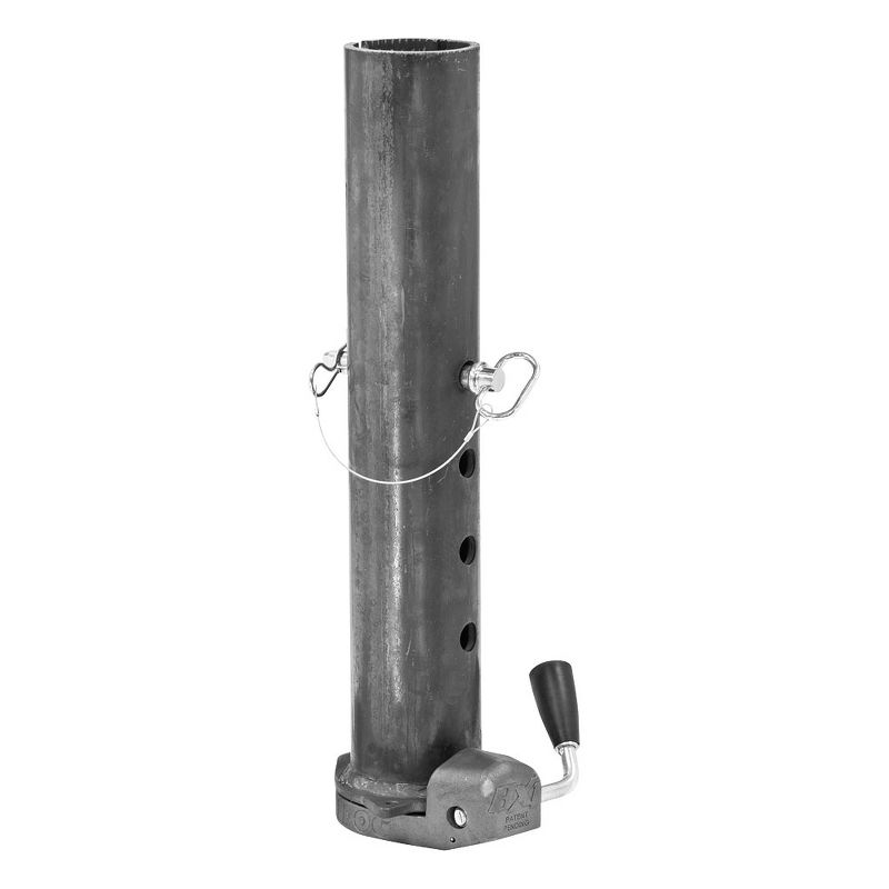 Bulldog BX1 30,000 Pound Easily Operable Highly Secure Flexible Ball Fit Max Square Gooseneck Trailer Coupler without Outer Tube