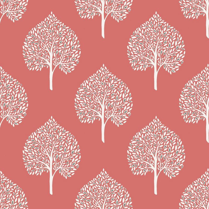 NuWallpaper Grove Peel & Stick Wallpaper Coral