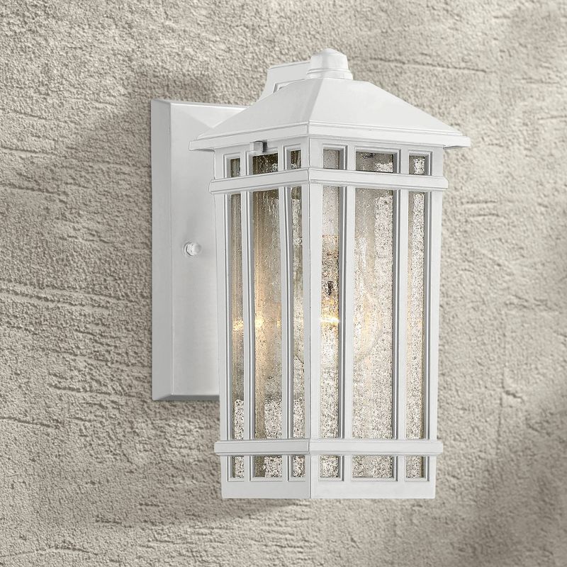 Outdoor LED Wall/Pillar Light Yellow/White - Techko Maid