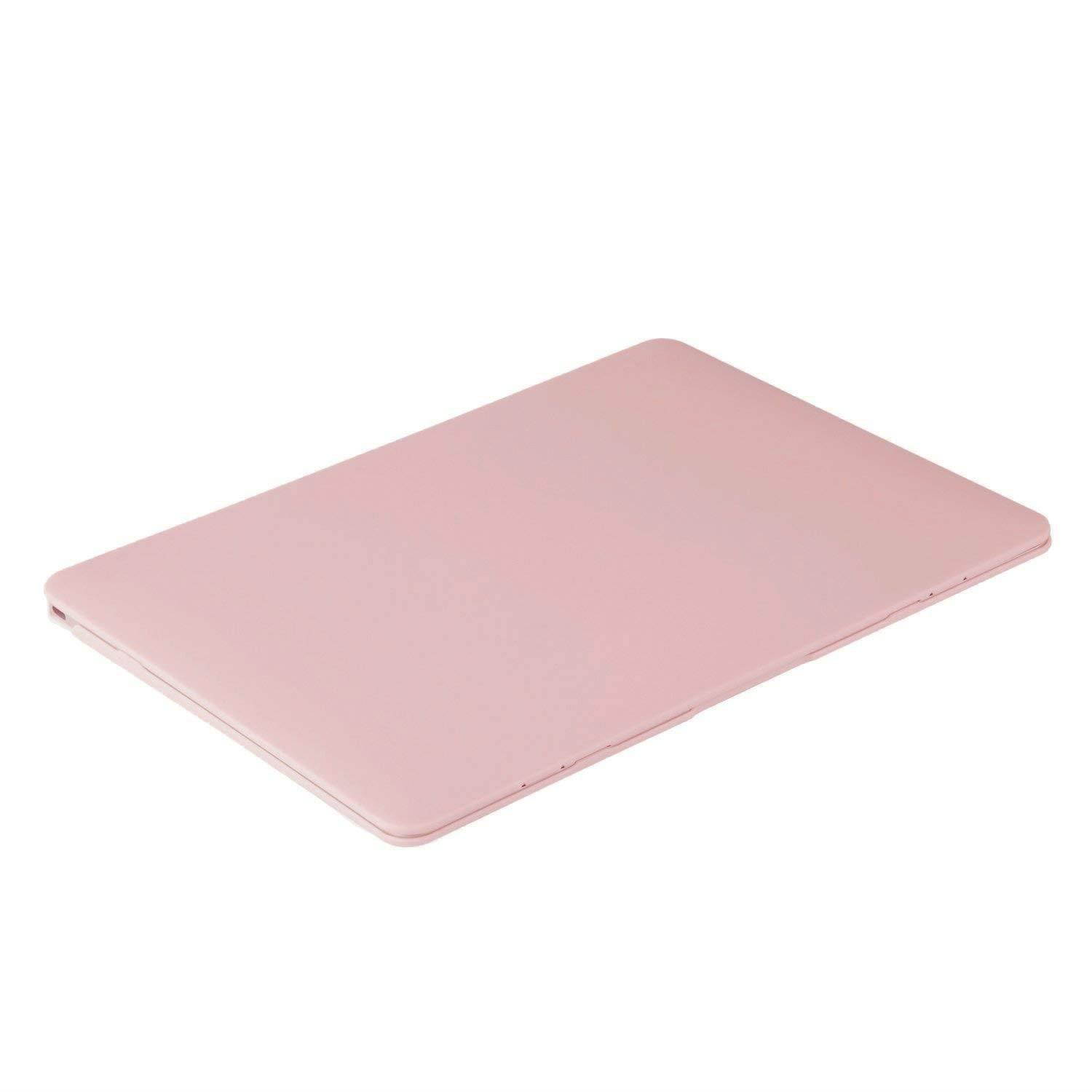 MOSISO Plastic Hard Shell Case & Keyboard Cover Compatible MacBook 12 Inch Retina Display Model A1534 (Newest Version 2017/2016/2015), Rose Quartz